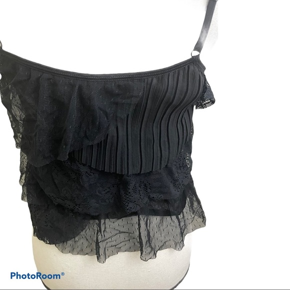 Victoria secret lace crop top black size small S - Picture 5 of 6